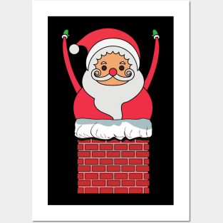 Fat Santa Posters and Art